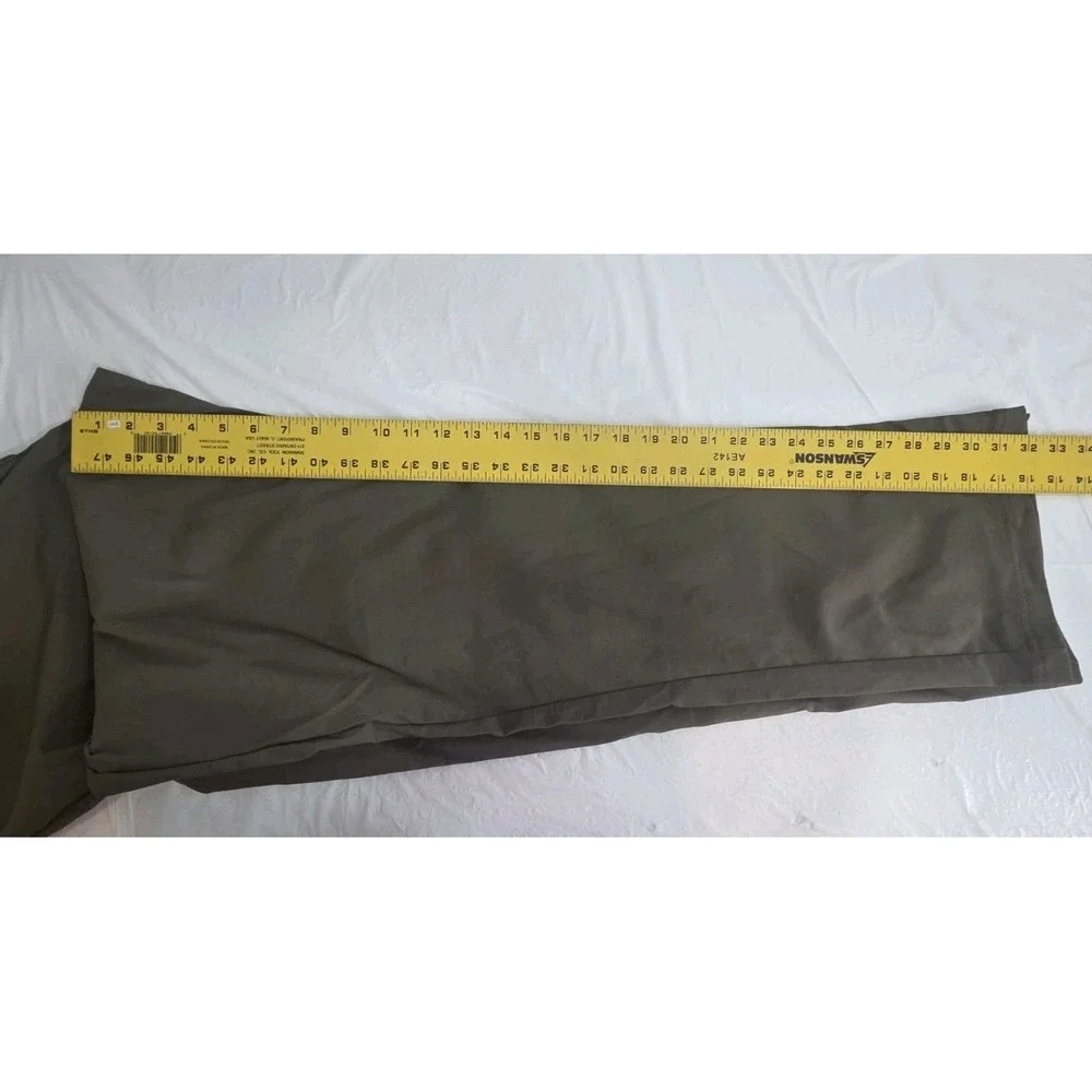 PrAna Brion Slim ReZion Pant II Pants Mens 42x32 Slate Green Hiking Outdoor NEW